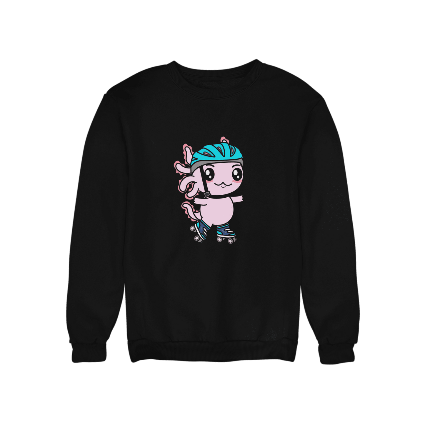 Sudadera Axolotzin Patinador Ajolote Unisex