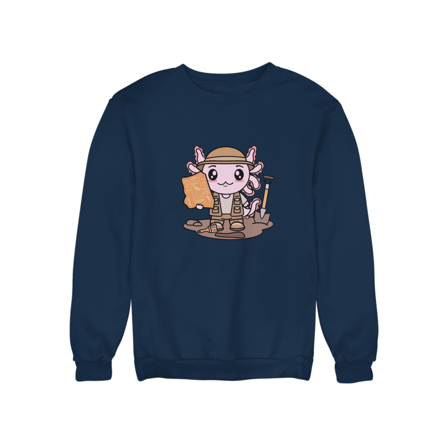 Sudadera Axolotzin Arqueologo Ajolote Unisex