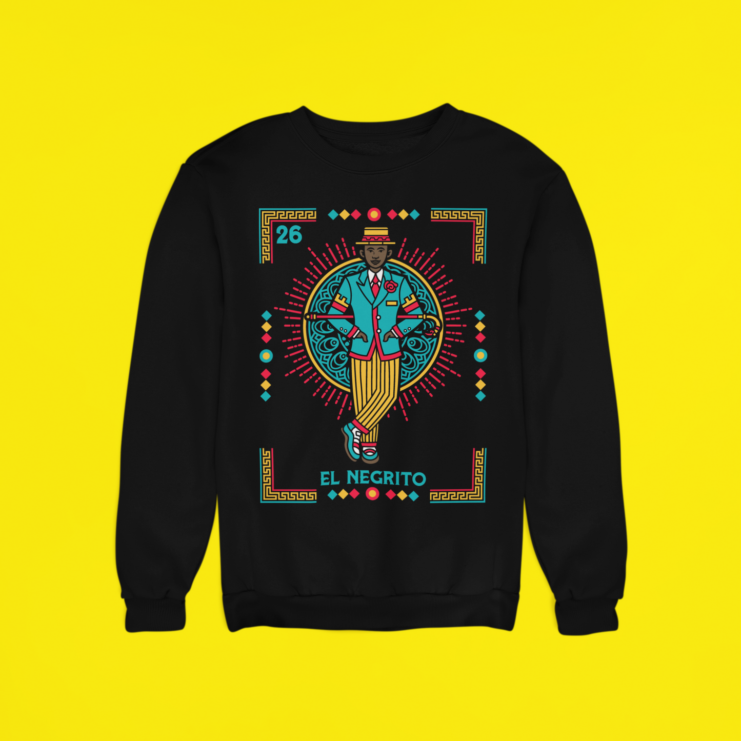 Sudadera Loteria El Negrito UNISEX