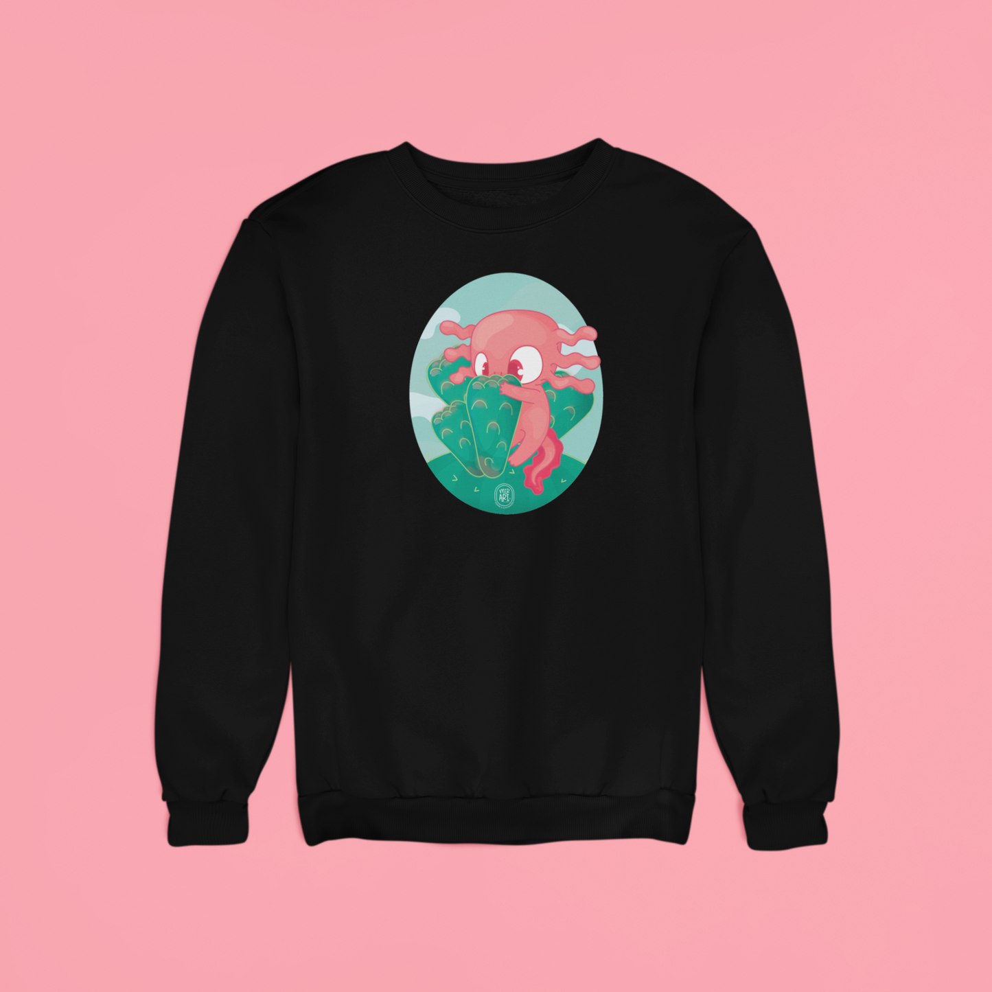 Sudadera Ajolotito Nopalito Mirari Chan