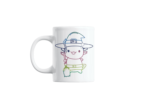 Taza Holográfica Ajolote Brujita Xo The Monster