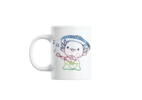 Taza Holográfica Ajolote Mariachi Xo The Monster