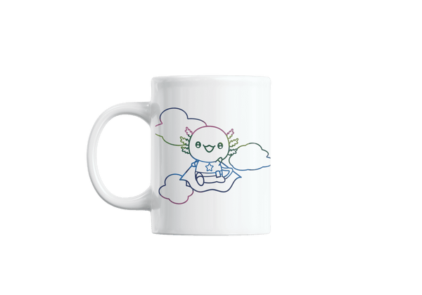 Taza Holográfica Ajolote Super Héroe Xo The Monster