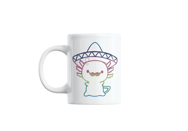 Taza Holográfica Ajolote Mexicano Xo The Monster