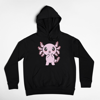 Hoodie Axolotzin Sorprendido Ajolote Unisex