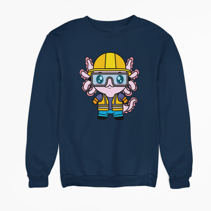 Sudadera Axolotzin Constructor Ajolote Unisex