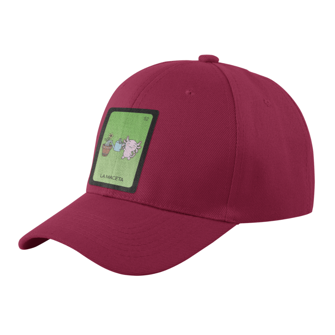 Gorra Unisex Curva Axoloteria La Maceta Ajolote