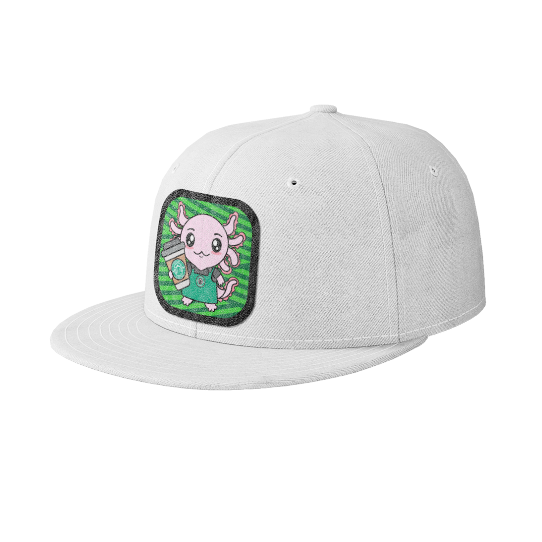 Gorra Unisex Plana Axolotzin Barista