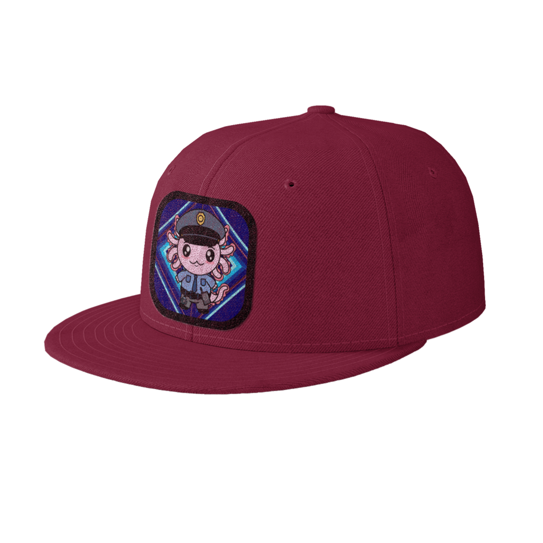 Gorra Unisex Plana Axolotzin Policía