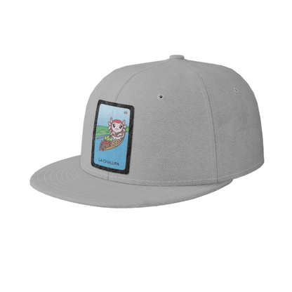 Gorra Unisex Plana Axoloteria La Chalupa Ajolote