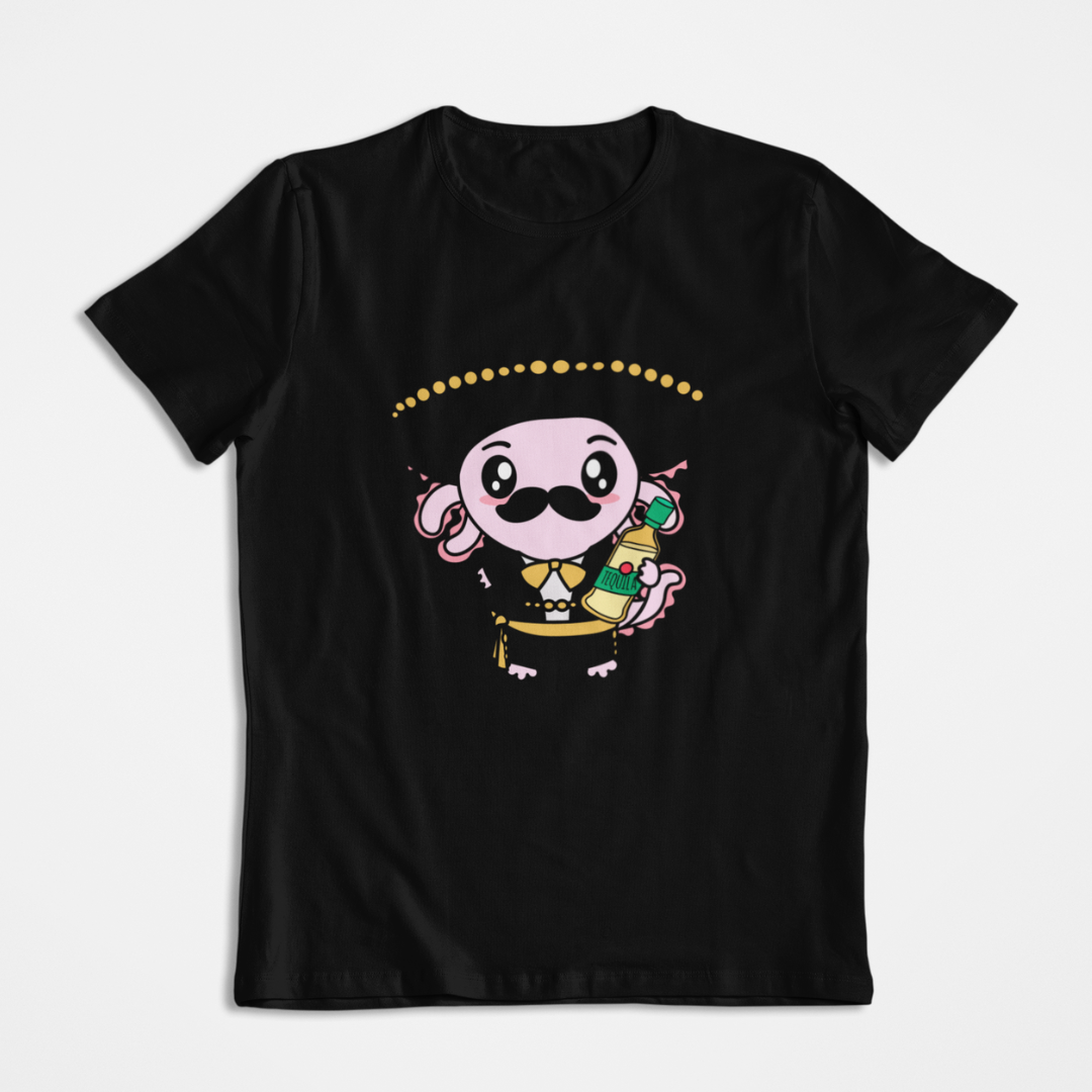 Playera Axolotzin Mariachi Ajolote