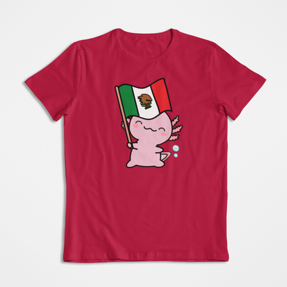 Playera Ajolote Y Su Bandera Xo The Monster