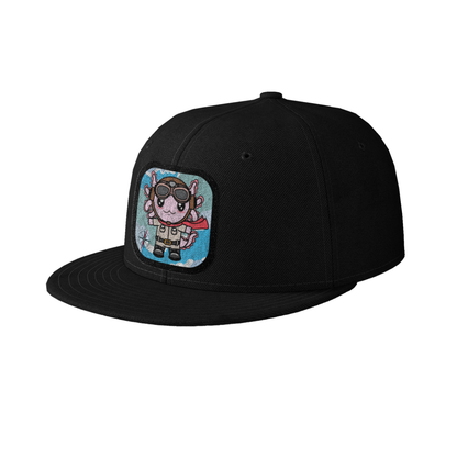 Gorra Unisex Plana Axolotzin Aviador