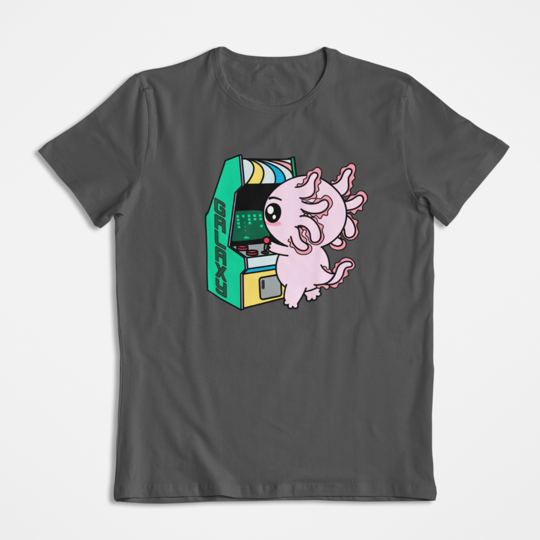 Playera Axolotzin Arcade Ajolote