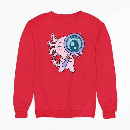 Sudadera Axolotzin Curioso Ajolote Unisex