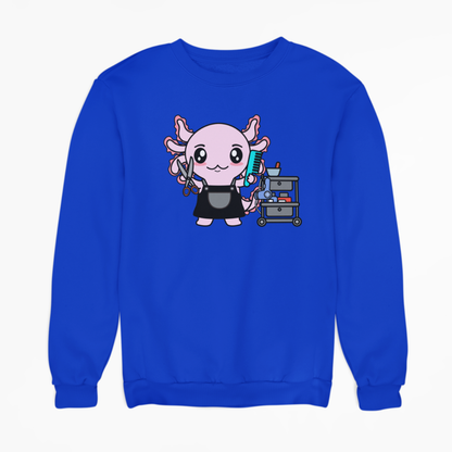 Sudadera Axolotzin Barbero Ajolote Unisex