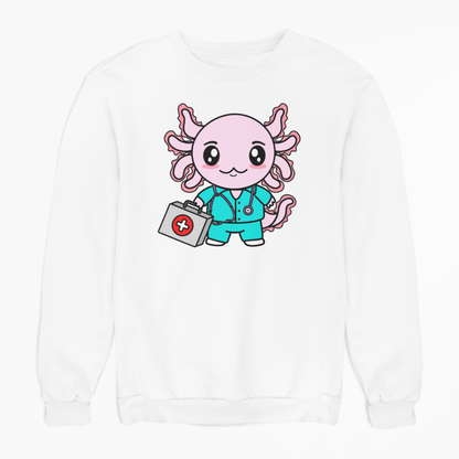 Sudadera Axolotzin Enfermero Ajolote Unisex