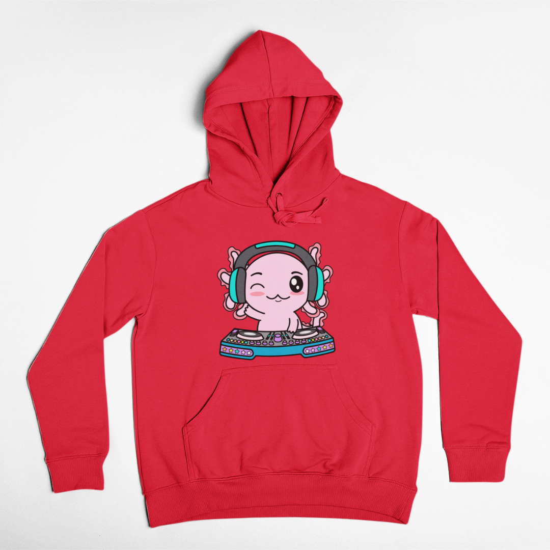 Hoodie Axolotzin Dj Ajolote Unisex