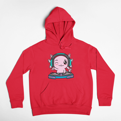 Hoodie Axolotzin Dj Ajolote Unisex