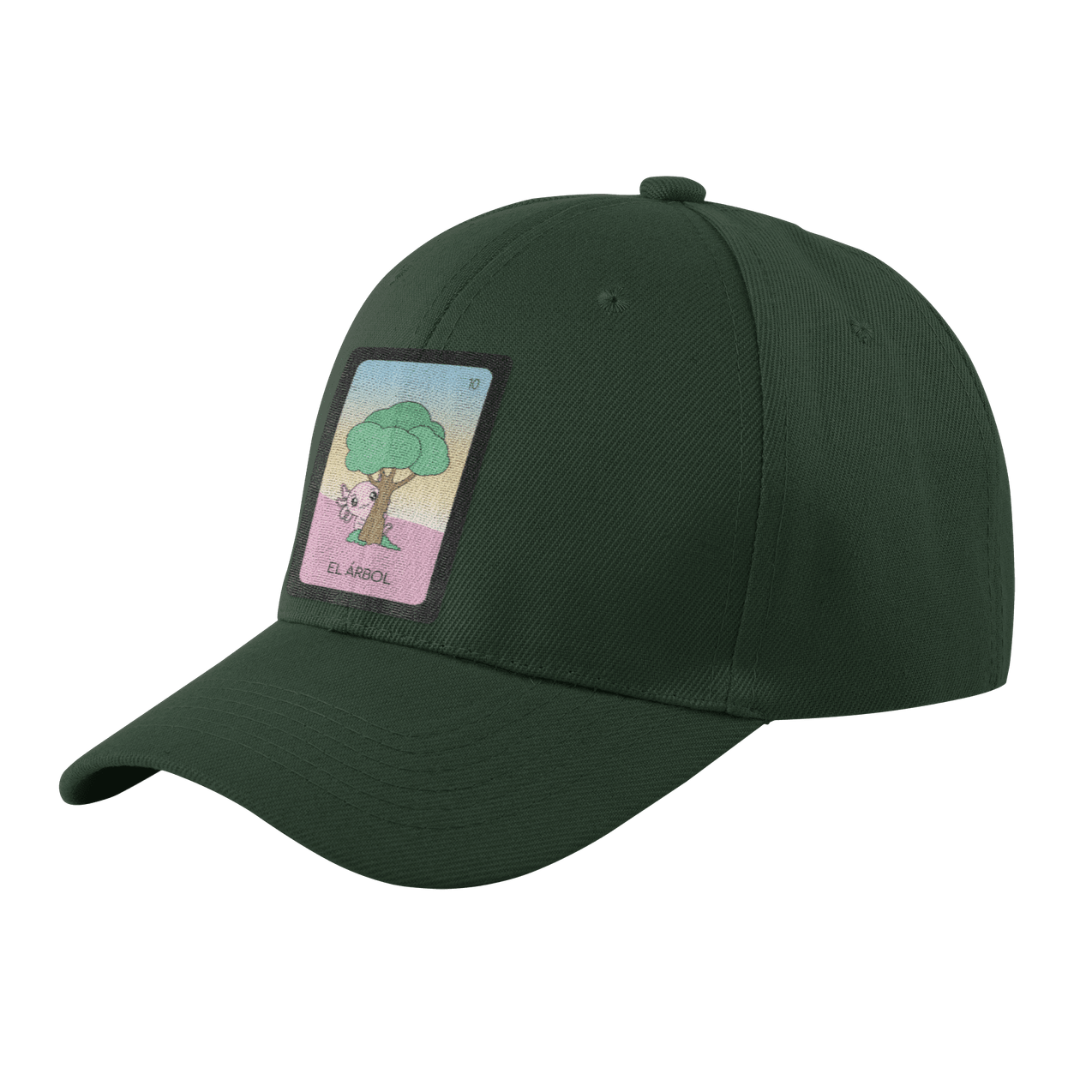 Gorra Unisex Curva Axoloteria El Árbol Ajolote