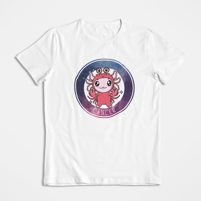 Playera Axolotzin Horoscopos Galaxy Cancer Ajolote