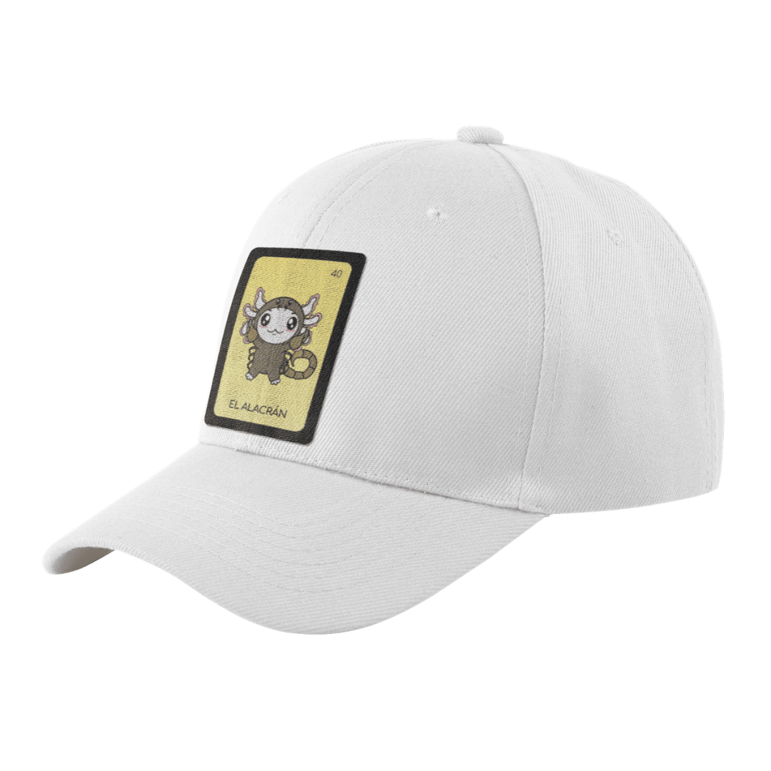 Gorra Unisex Curva Axoloteria El Alacrán Ajolote