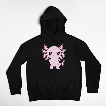 Hoodie Axolotzin Enojado Ajolote Unisex