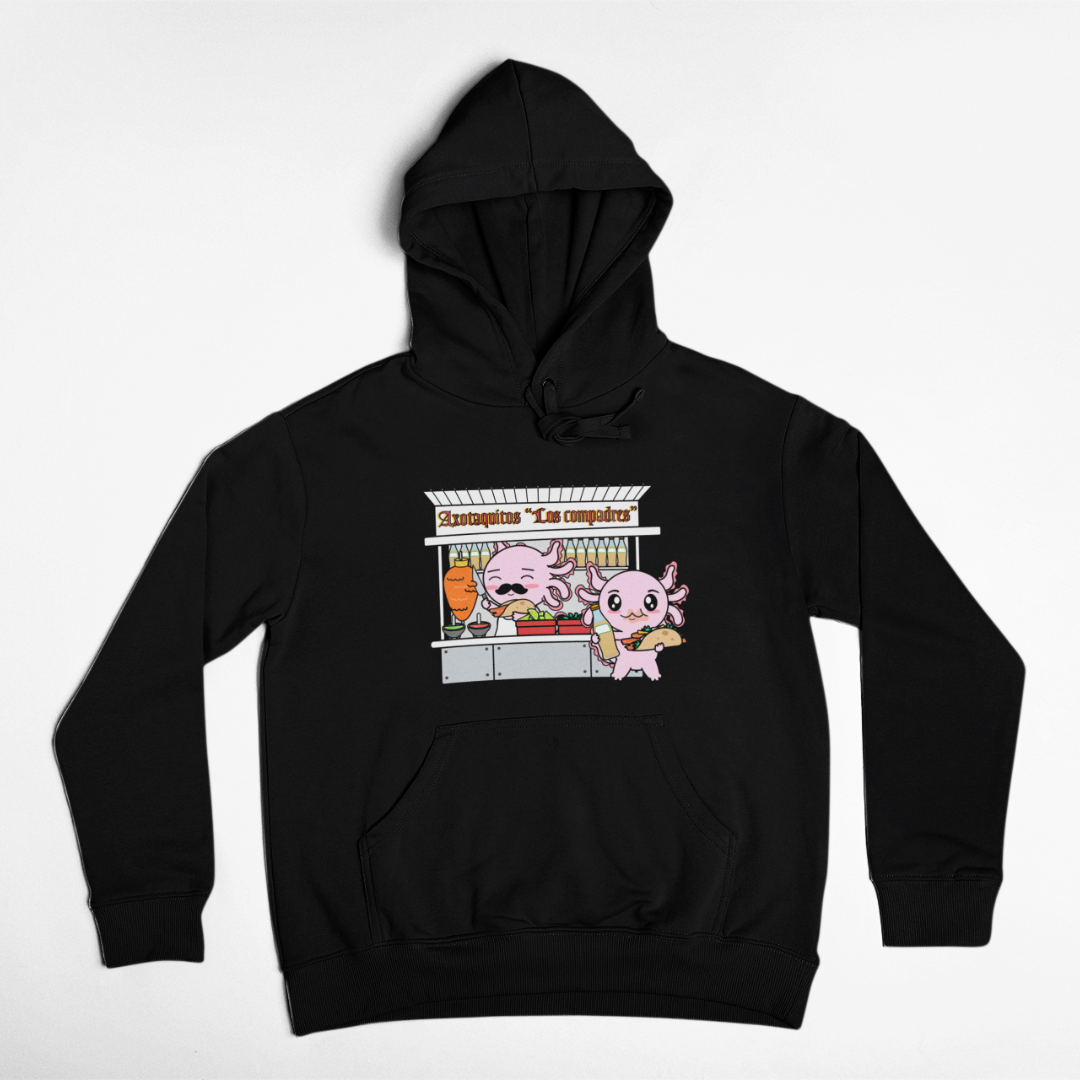Hoodie Axolotzin Puesto De Tacos Ajolote Unisex