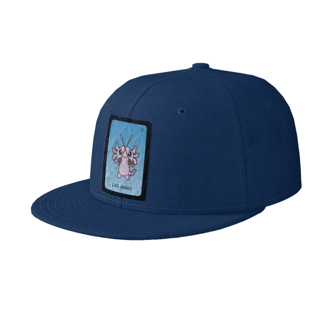 Gorra Unisex Plana Axoloteria Las Jaras Ajolote