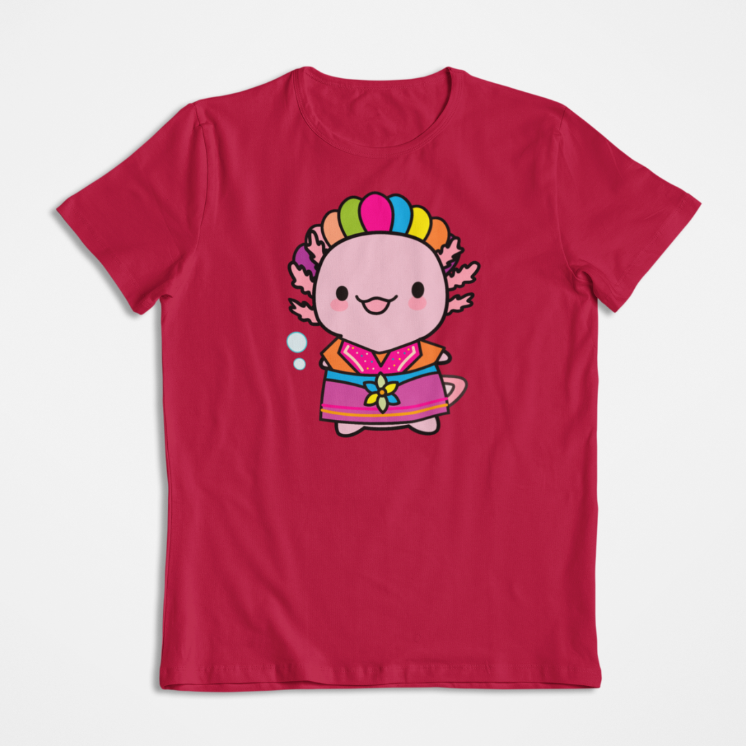 Playera Ajolotita Mexicana Xo The Monster