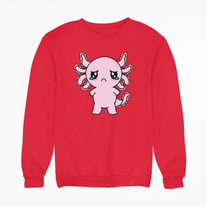 Sudadera Axolotzin Triste Ajolote Unisex