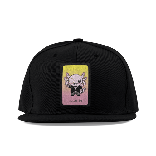 Gorra Unisex Plana Axoloteria El Catrín Ajolote