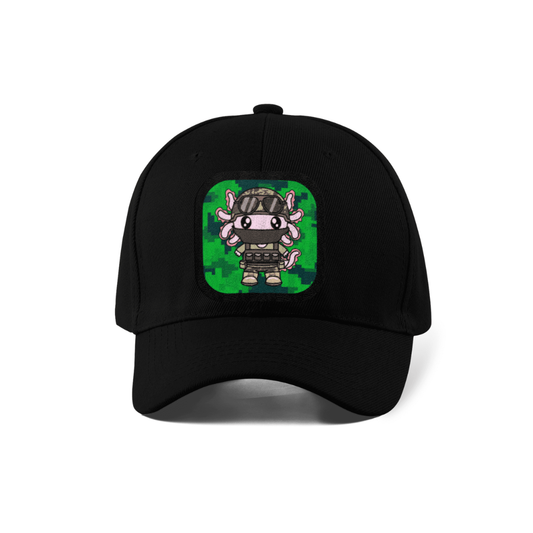 Gorra Unisex Curva Axolotzin Militar