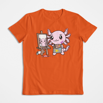 Playera Axolotzin Autorretrato Ajolote