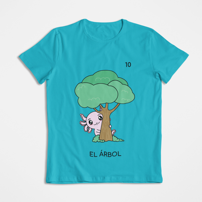 Playera Axoloteria El Arbol Ajolote