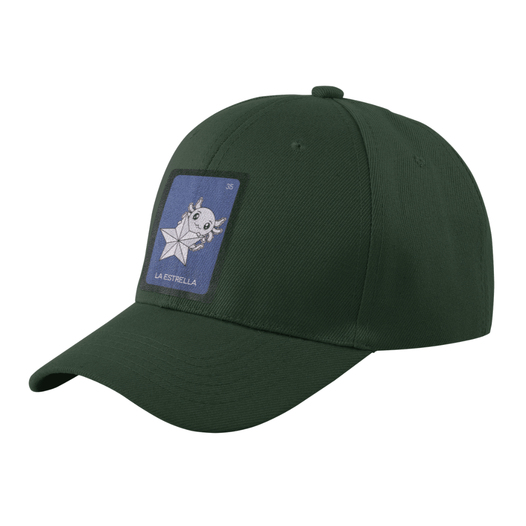 Gorra Unisex Curva Axoloteria La Estrella Ajolote