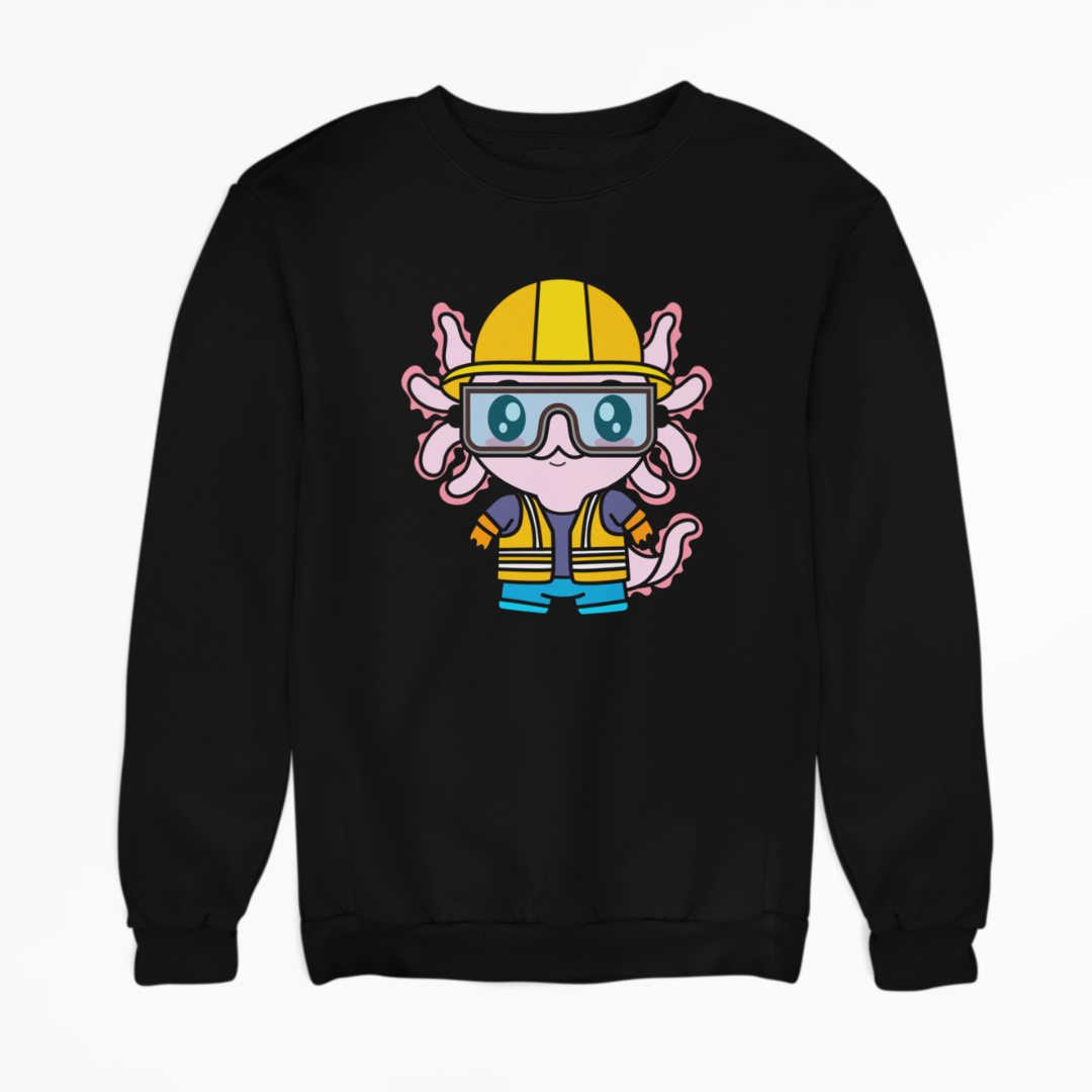 Sudadera Axolotzin Constructor Ajolote Unisex