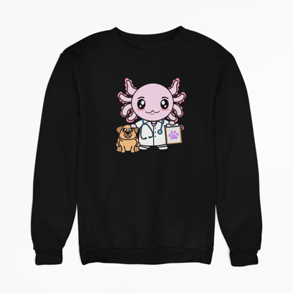 Sudadera Axolotzin Veterinario Ajolote Unisex
