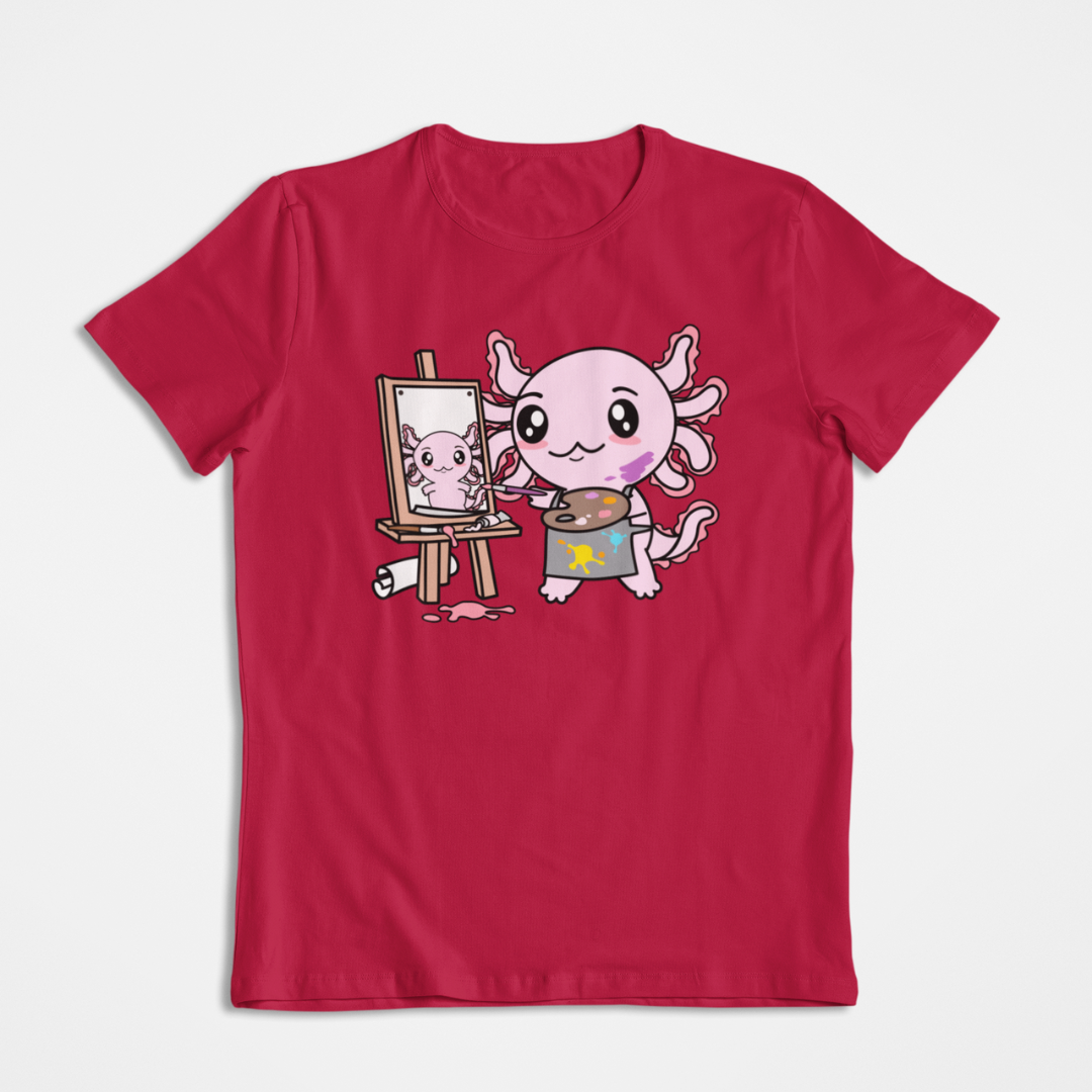 Playera Axolotzin Autorretrato Ajolote