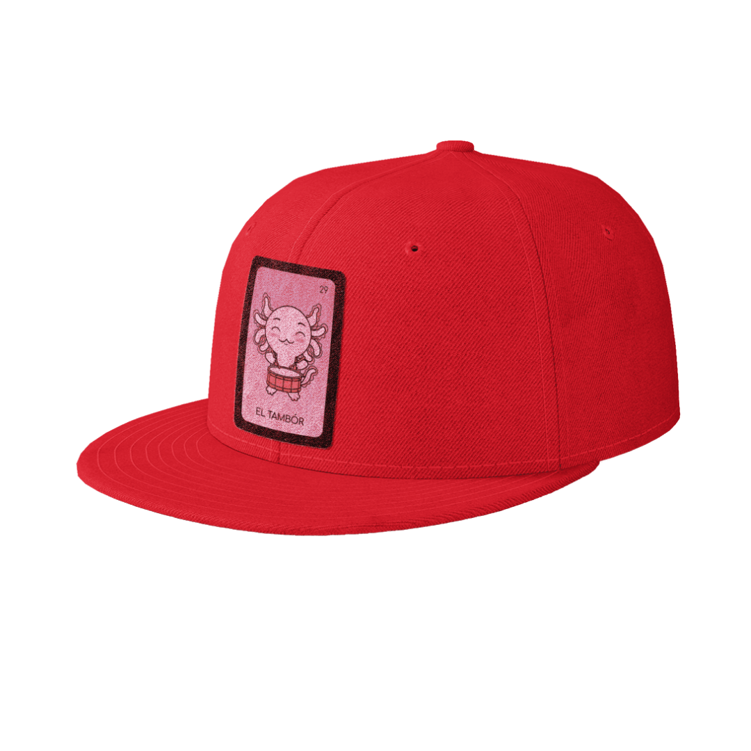 Gorra Unisex Plana Axoloteria El Tambor Ajolote
