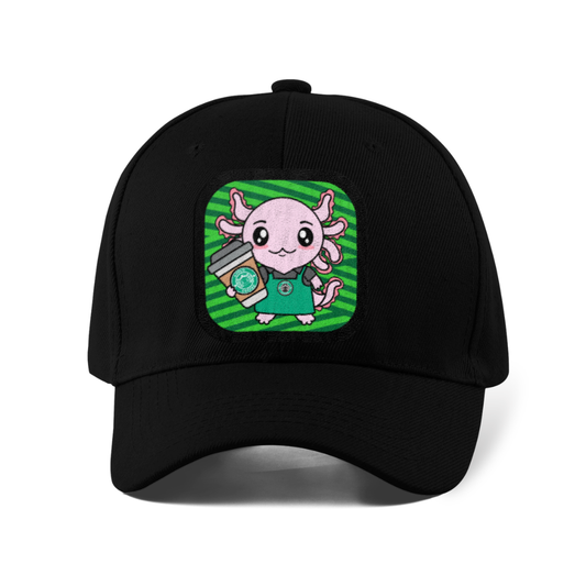 Gorra Unisex Curva Axolotzin Barista