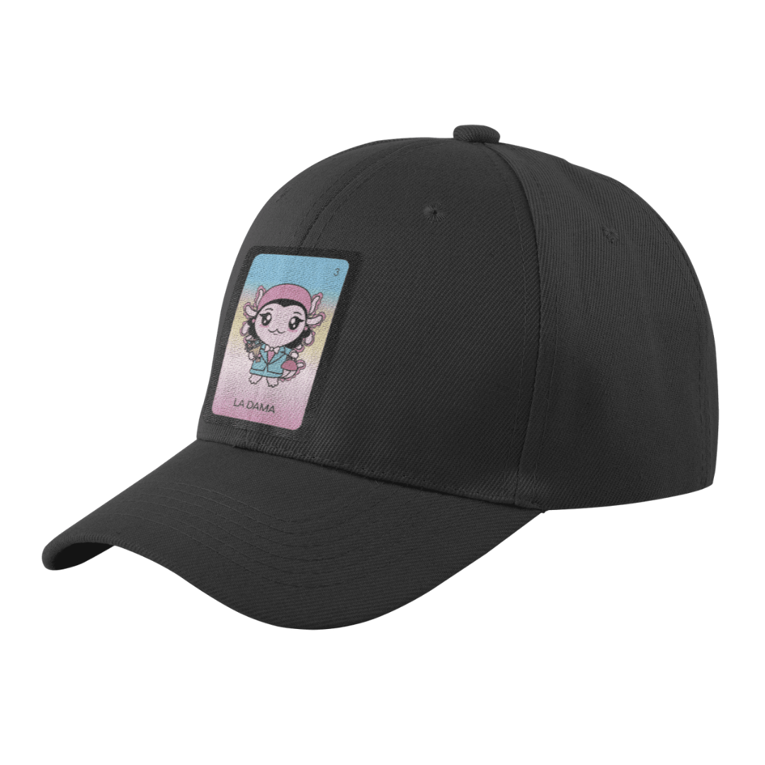 Gorra Unisex Curva Axoloteria La Dama Ajolote