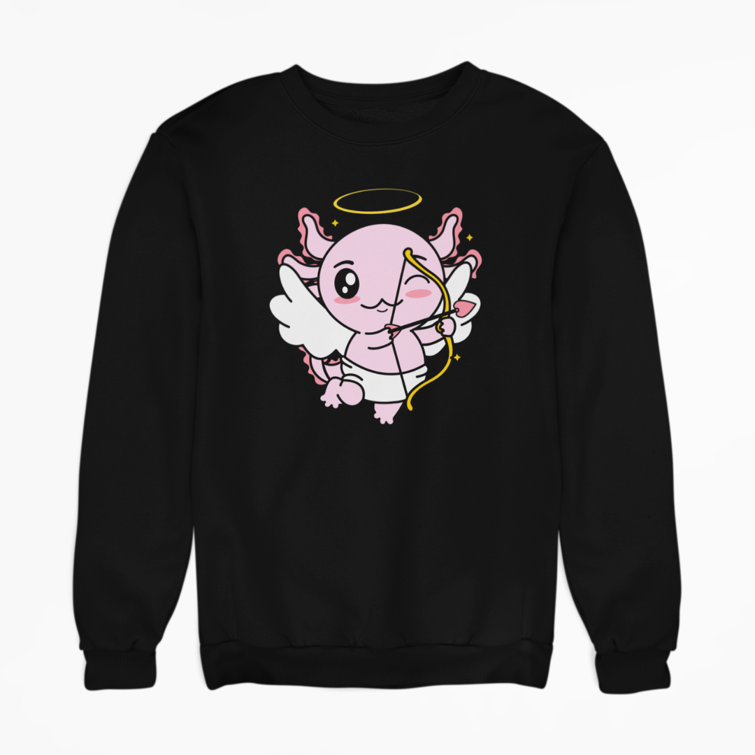 Sudadera Axolotzin Cupido Ajolote Unisex