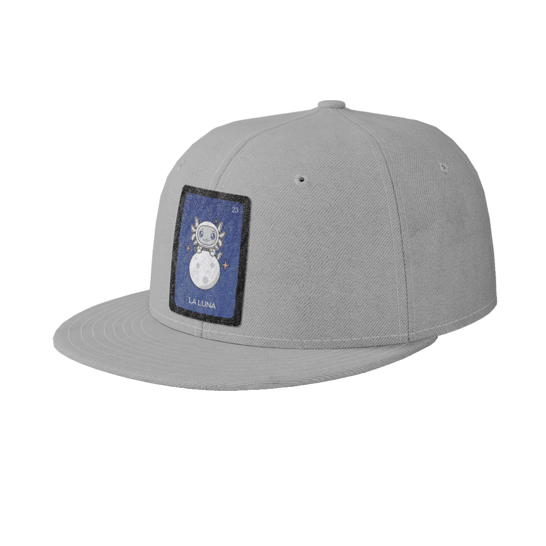 Gorra Unisex Plana Axoloteria La Luna Ajolote