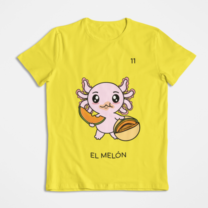 Playera Axoloteria El Melon Ajolote