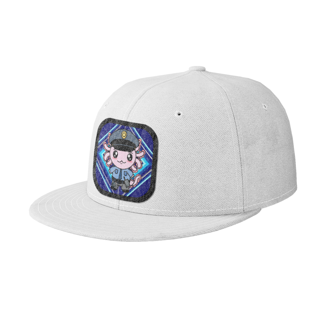 Gorra Unisex Plana Axolotzin Policía