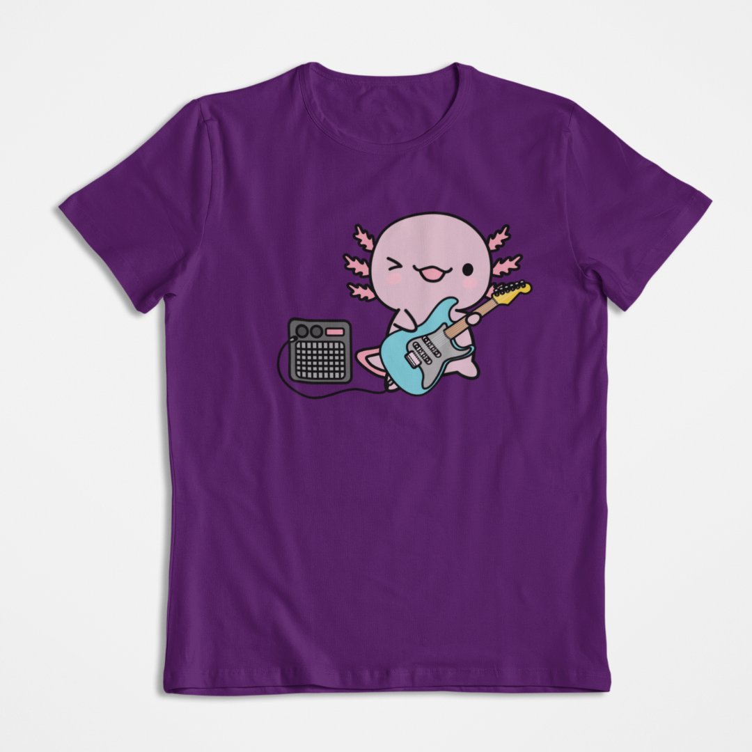 Playera Ajolote Guitarrista Xo The Monster