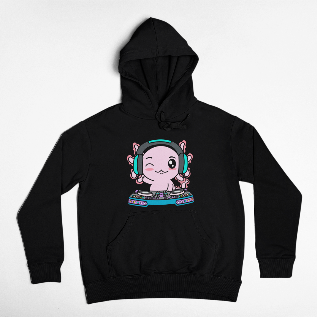 Hoodie Axolotzin Dj Ajolote Unisex