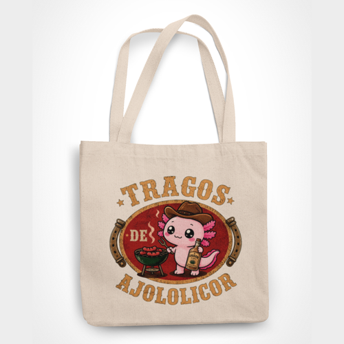 Bolsa Ajolotito Tragos De Ajololicor