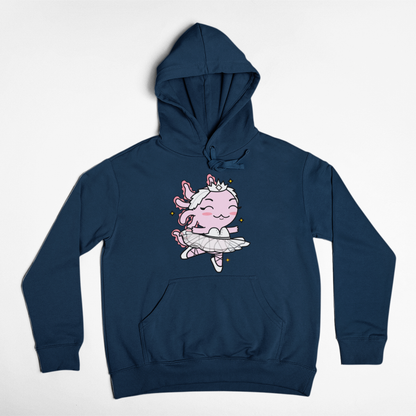 Hoodie Axolotzin Bailarina De Ballet Ajolote Unisex